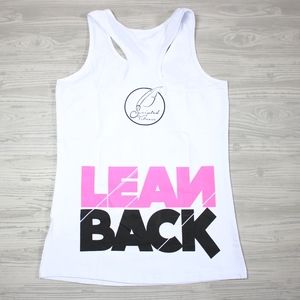 Scripted Fitness Graphic Workout Tank White Size S